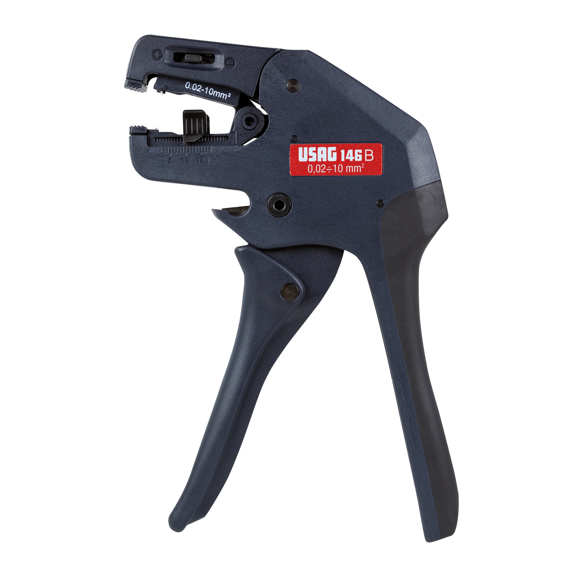 146 B - Pince à dénuder automatique coudée à 90° - Usag - U01460004 146 B - Pince à dénuder automatique coudée à 90° - Usag - U01460004